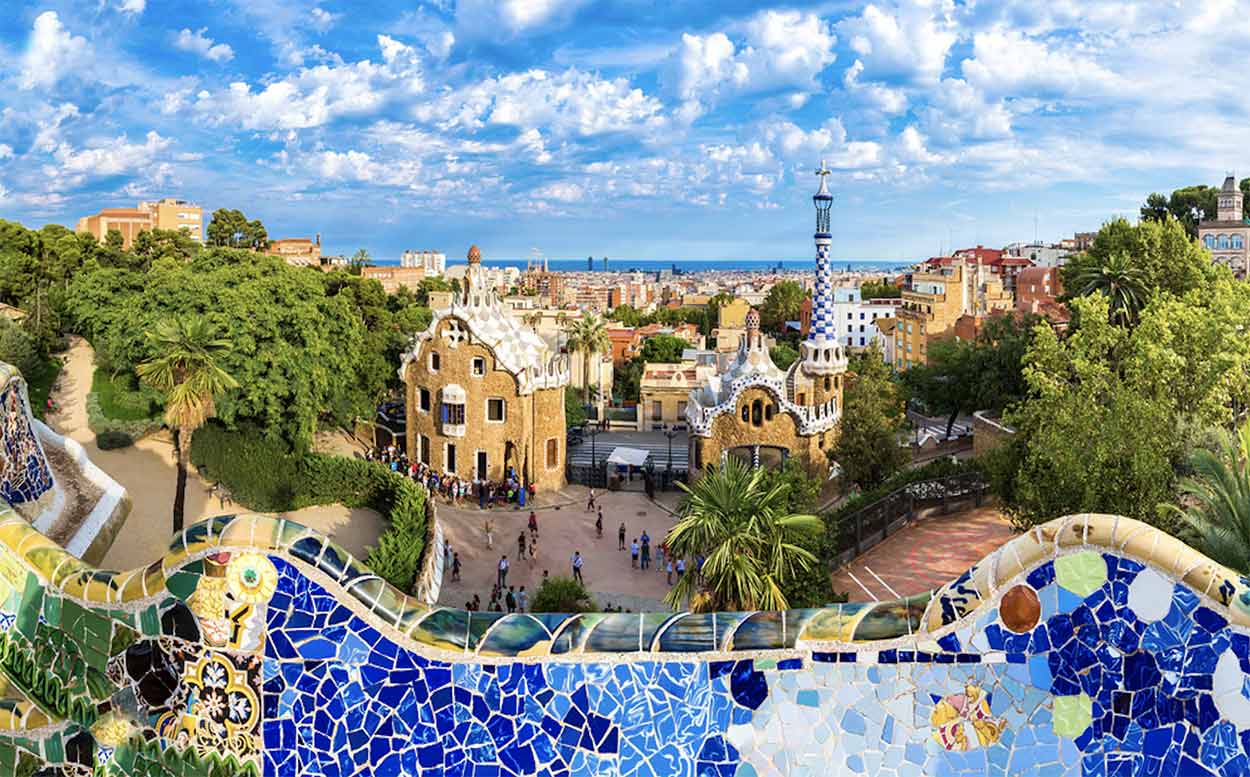 Réservation d’un billet et choix du créneau au Parc Güell
